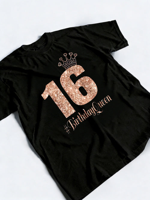 16th Birthday Sweet Queen Birthday Gift T-shirt