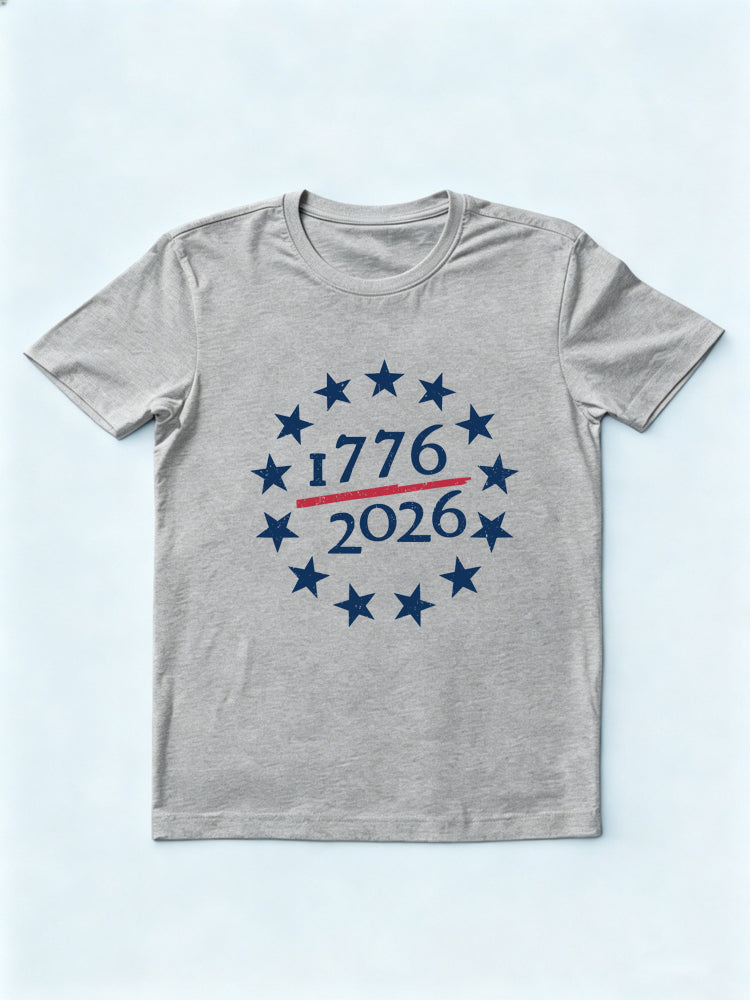 1776-2026 USA 250th Anniversary Celebration 4th of July Gift T-shirt