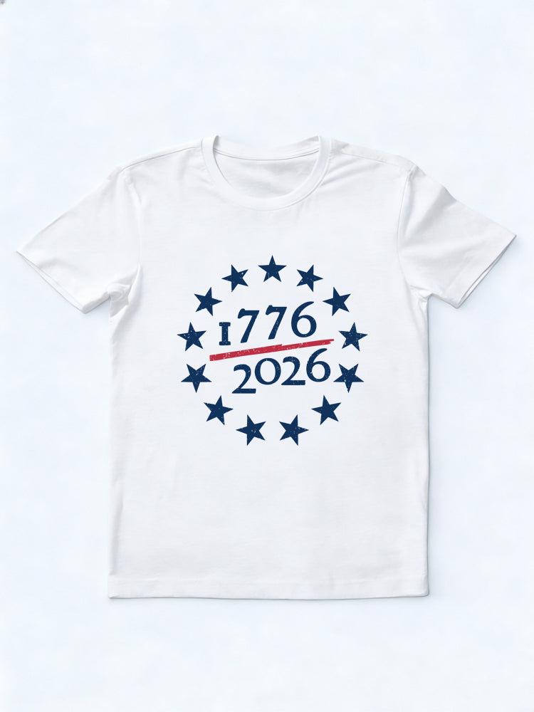 1776-2026 USA 250th Anniversary Celebration 4th of July Gift T-shirt