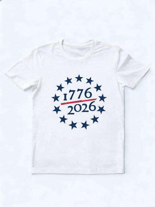 1776-2026 USA 250th Anniversary Celebration 4th of July Gift T-shirt