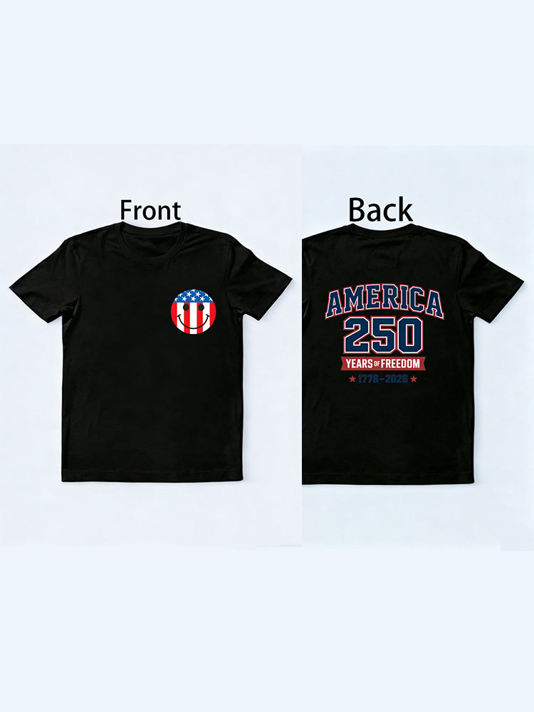 1776~2026 250 Years Anniversary Freedom Gift T-shirt