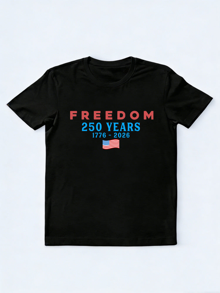 1776~2026 250th Years Freedom 4th of July Shirt