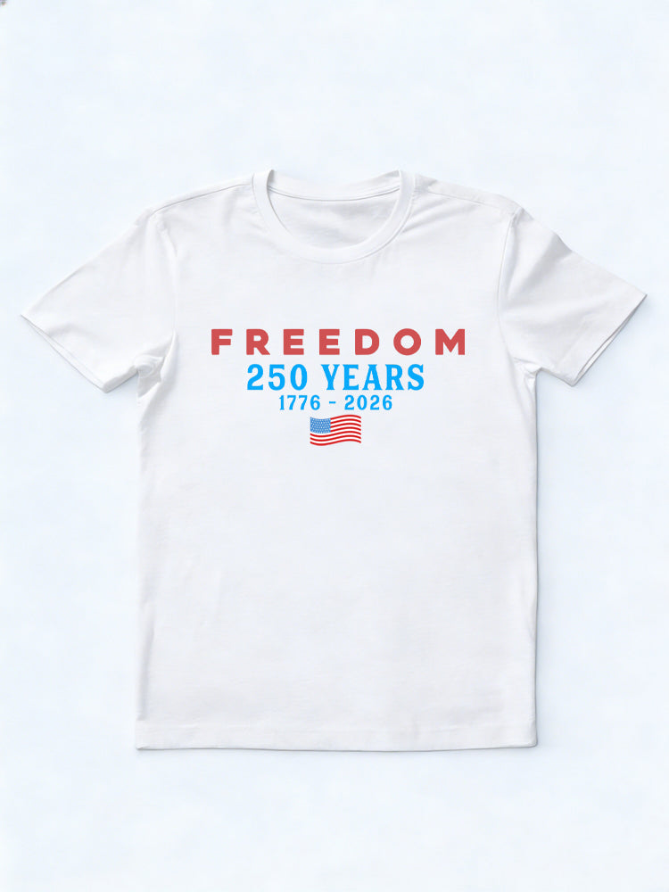 1776~2026 250th Years Freedom 4th of July Shirt