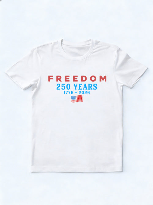 1776~2026 250th Years Freedom 4th of July Shirt