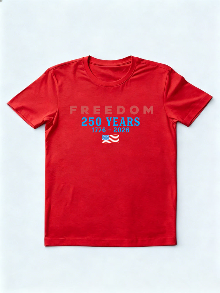1776~2026 250th Years Freedom 4th of July Shirt