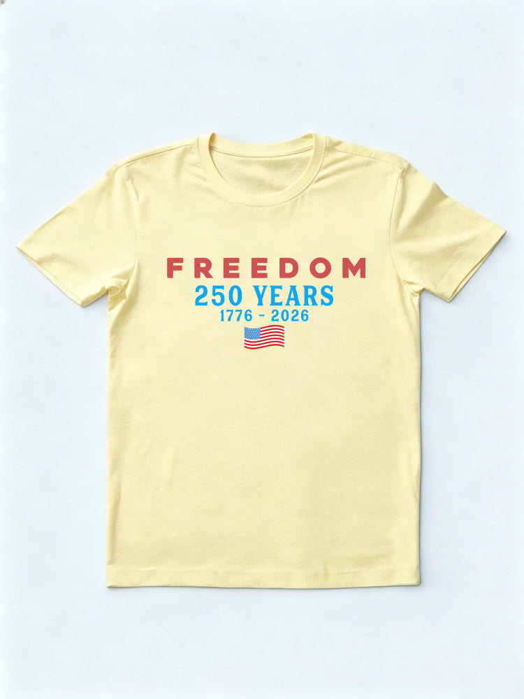 1776~2026 250th Years Freedom 4th of July Shirt