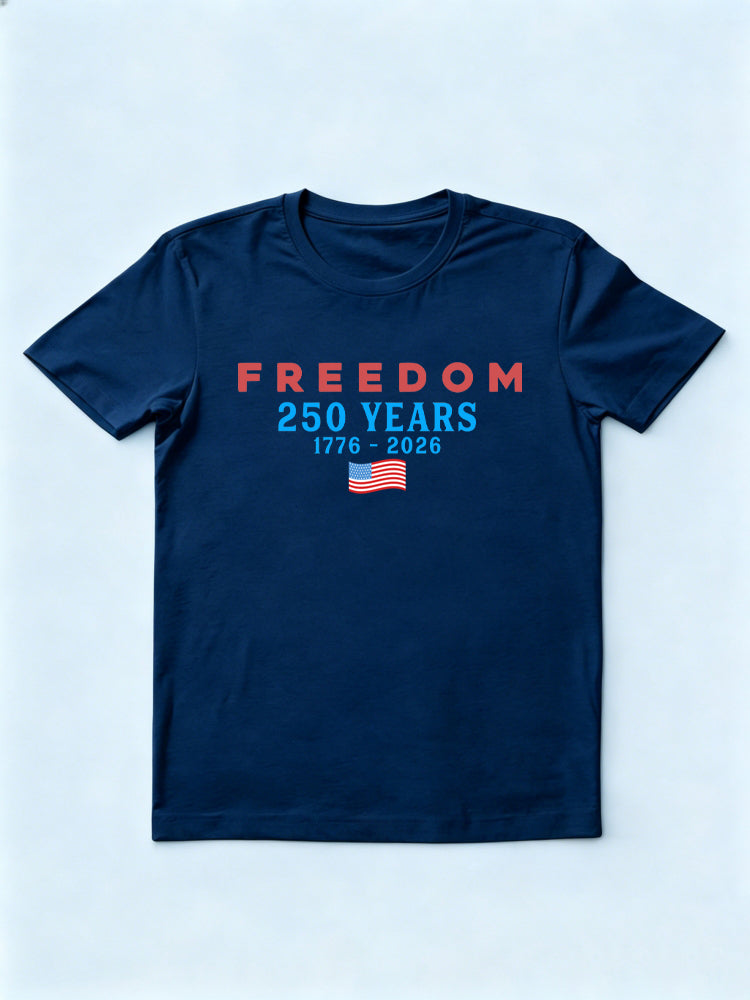 1776~2026 250th Years Freedom 4th of July Shirt