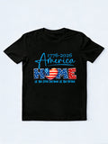 1776~2026 America Home of the Free Because of the Brave 4th of July T-shirt