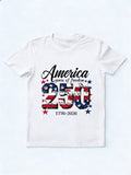 1776~2026 Patriotic America 250 Years 4th of July Gift T-Shirt