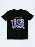 1776~2026 Vintage USA 4th of July Gift T-shirt