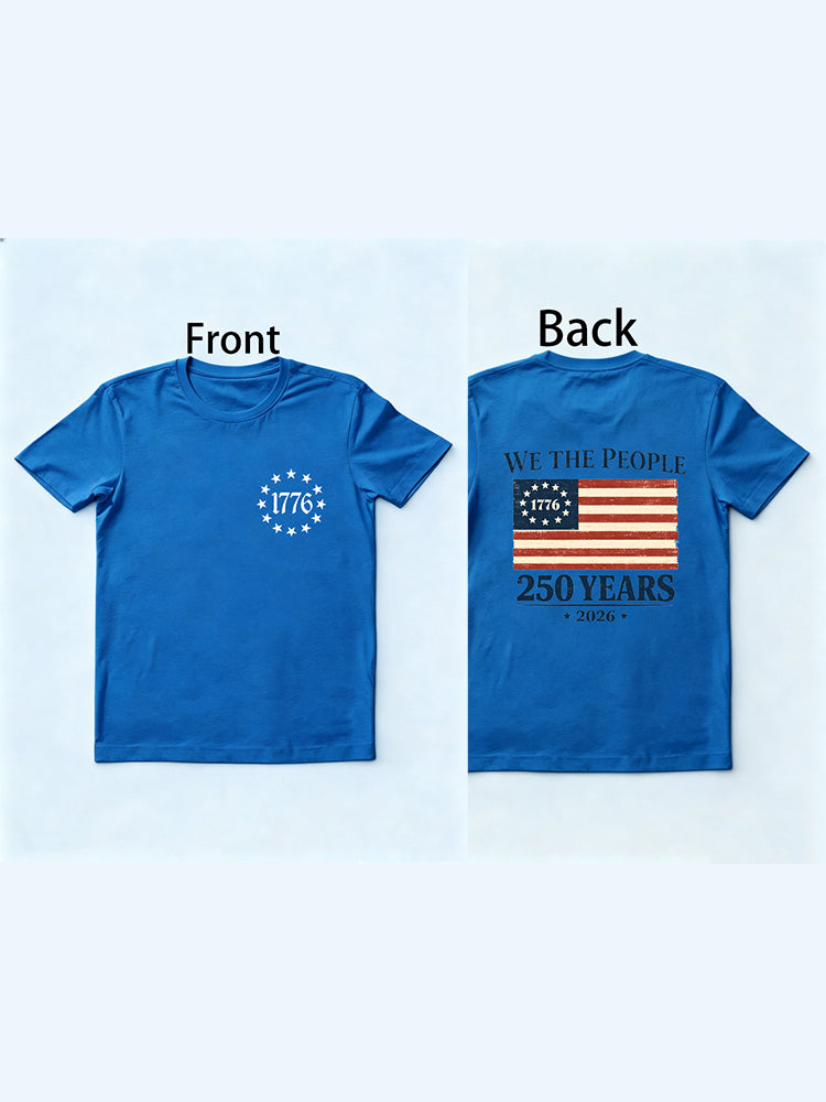 1776~2026 We The People 250 Years Anniversary Gift T-shirt