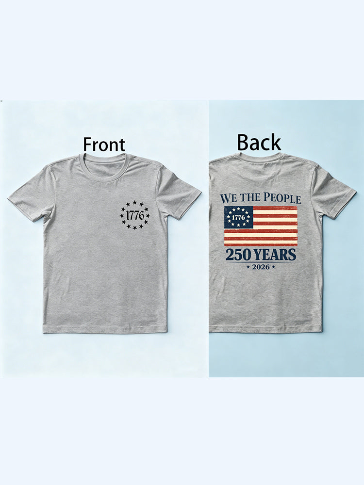 1776~2026 We The People 250 Years Anniversary Gift T-shirt