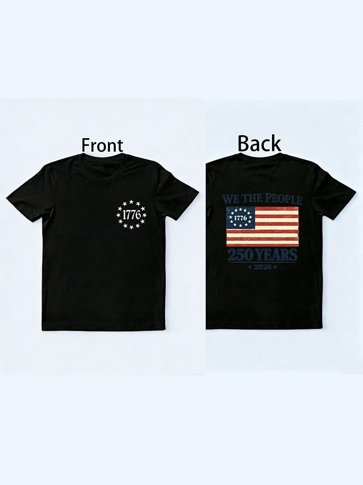 1776~2026 We The People 250 Years Anniversary Gift T-shirt