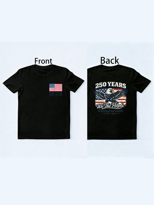 1776~2026 We The People 250 Years Semiquince Entenial Gift T-shirt