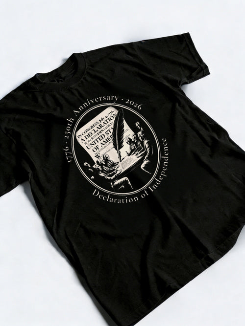 1776 250th Anniversary Declaration of Independence 2026 T-Shirt