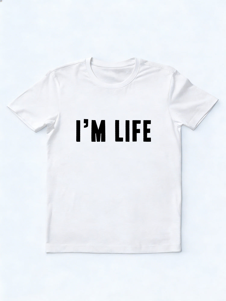 1PC I Make Life Hard and I'm Life Couple Match Valentine Day Gift T-shirt