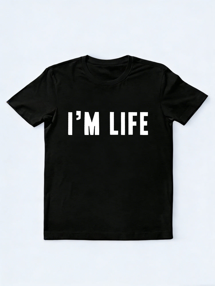 1PC I Make Life Hard and I'm Life Couple Match Valentine Day Gift T-shirt