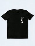 1PC King And Queen Couple Match Valentine Day Gift T-shirt