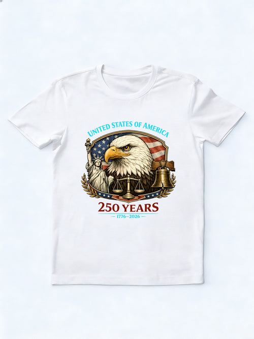 250 Years America 4th of July Gift T-shirt