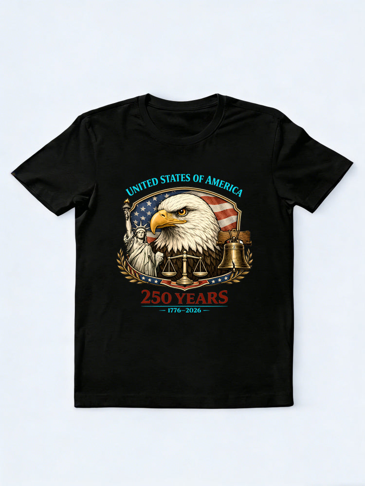 250 Years America 4th of July Gift T-shirt