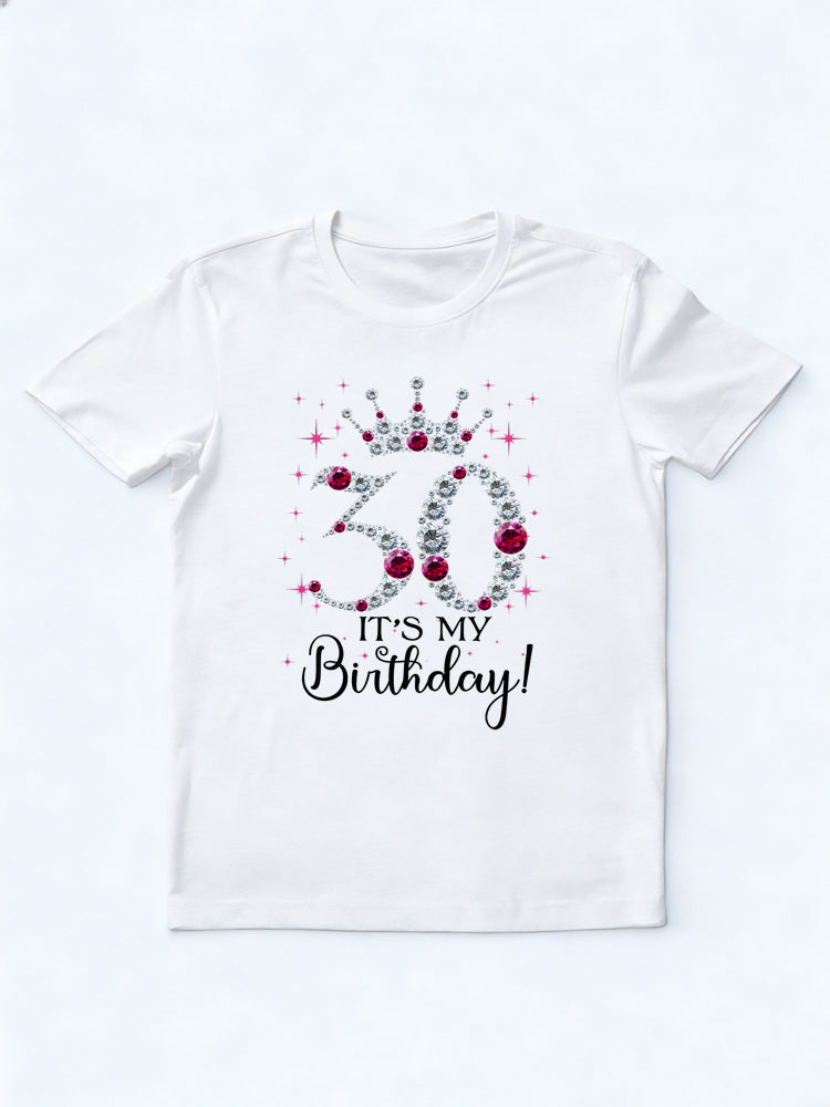 30 Years Old It's My Birthday Gift T-shirt