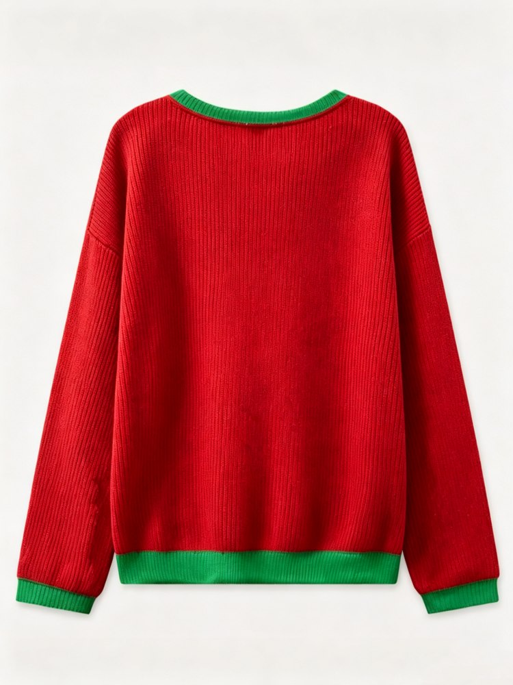 Elf Christmas Tuxedo Santa's Helper Matching Family Costume Jumbo Ugly Sweater