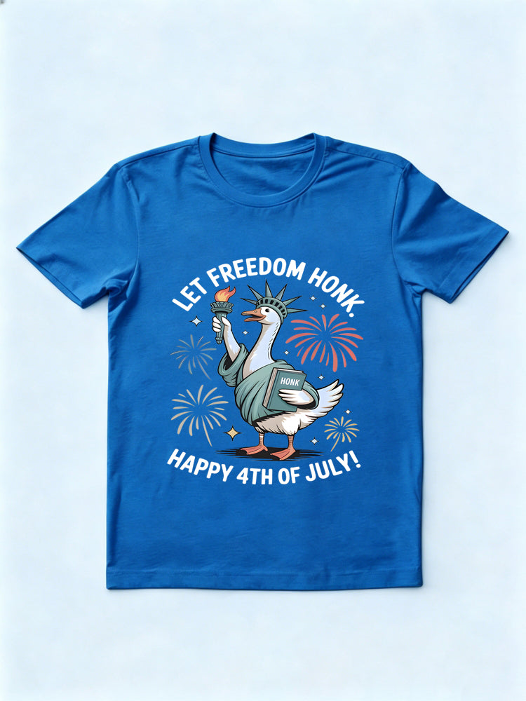 4th of July Freedom Honk Gift T-shirt