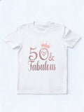 50 And Fabulous Birthday Gift T-shirt