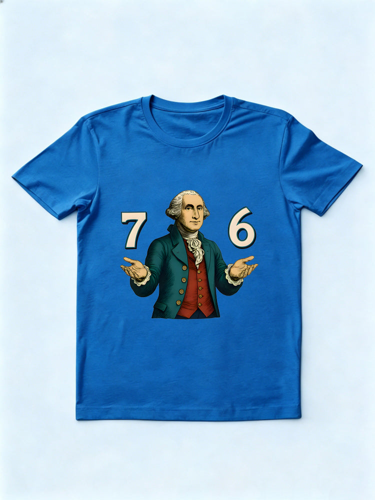 67-76 George 4th of July Gift T-shirt