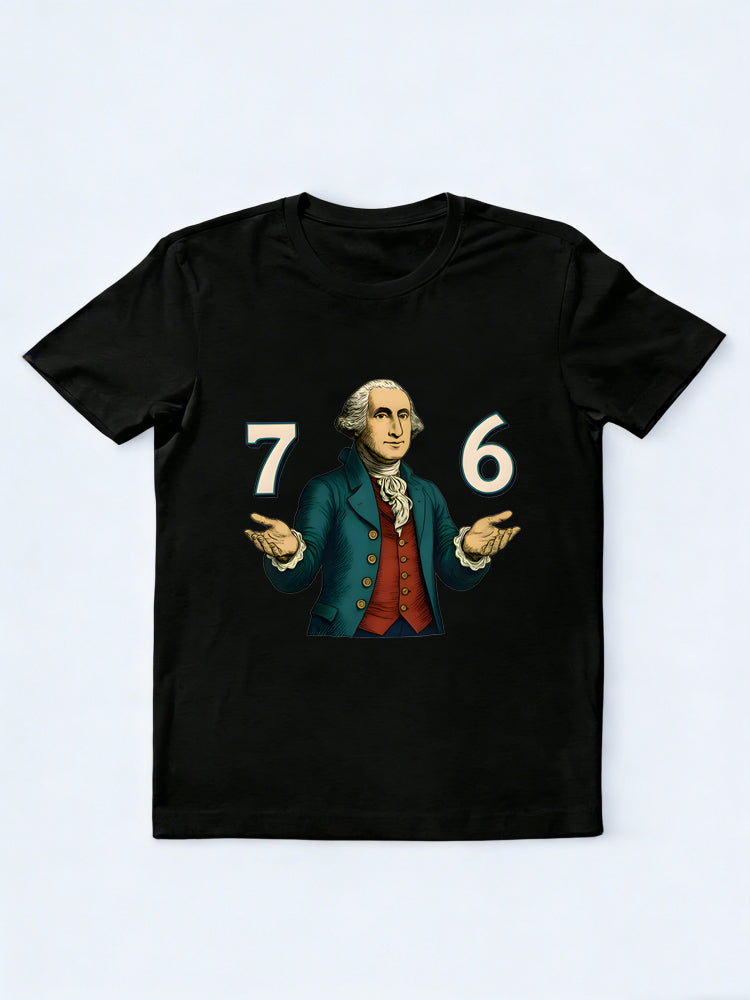 67-76 George 4th of July Gift T-shirt