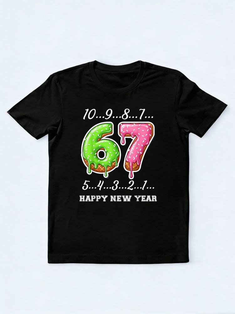 67 Happy New Year Countdown New Year Gift T-Shirt