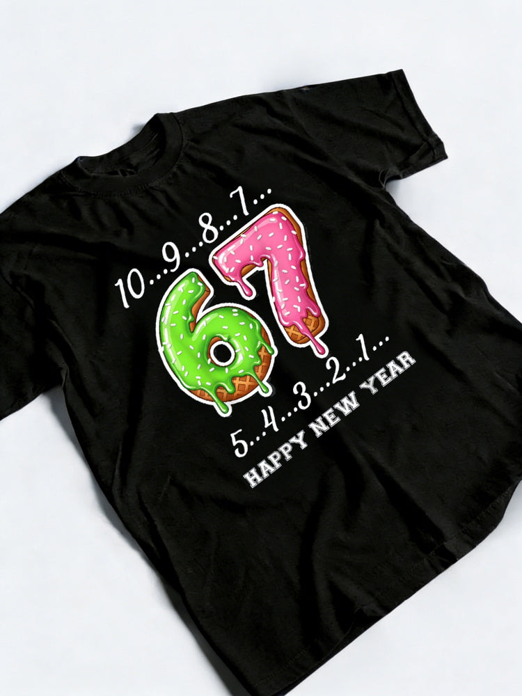 67 Happy New Year Countdown New Year Gift T-Shirt