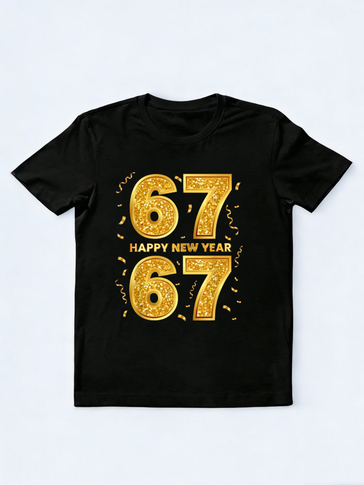 67 Meme Happy New Year Gift T-Shirt