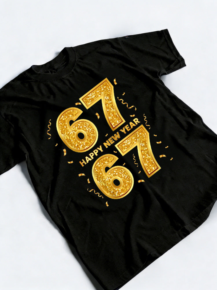 67 Meme Happy New Year Gift T-Shirt