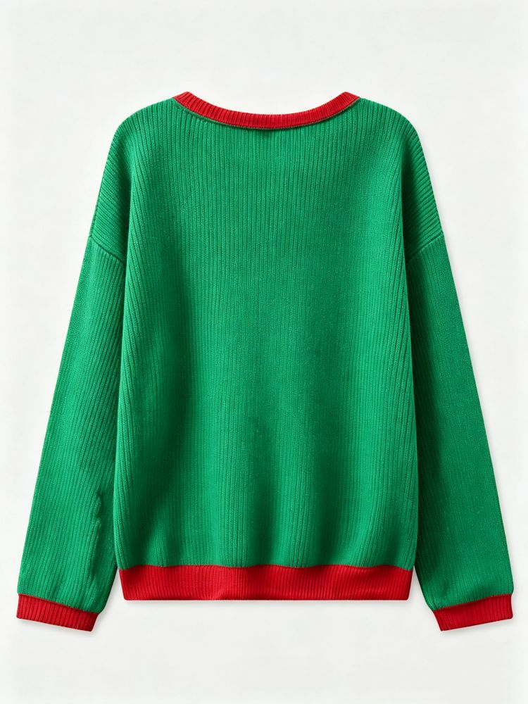 Grinch Christmas Face Urgly Sweater