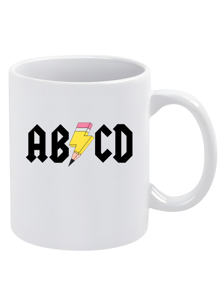 ABCD Teacher Back To School Gift Mug