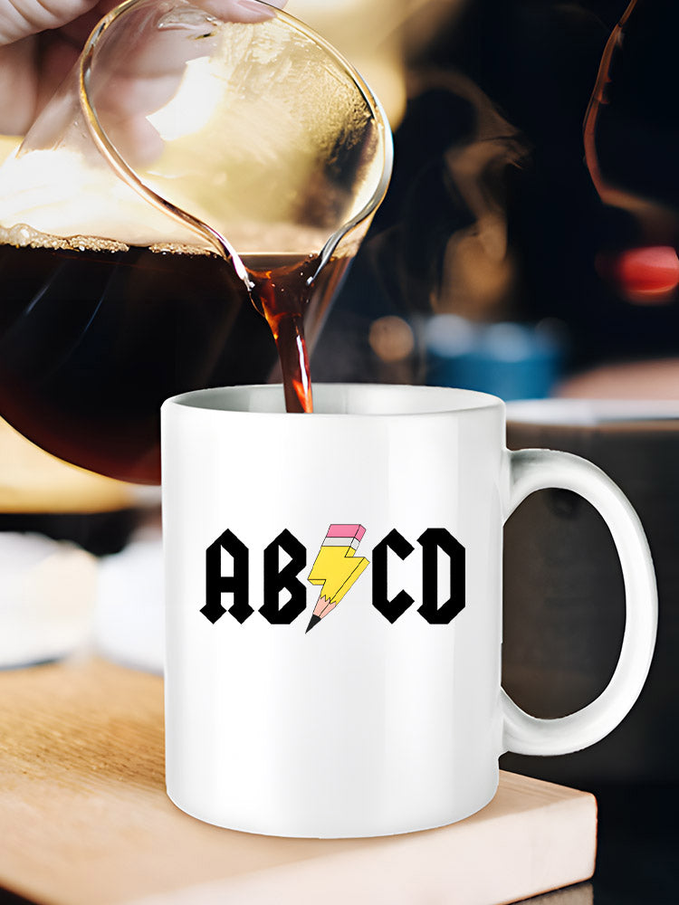 ABCD Teacher Back To School Gift Mug