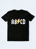 ABCD Teacher Back to School Rock Gift T-Shirt