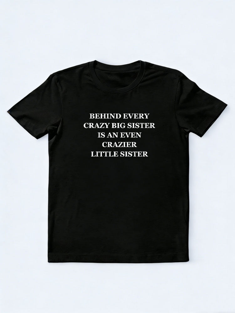 A Crazier Little Sister Christmas Season Vibe T-shirt