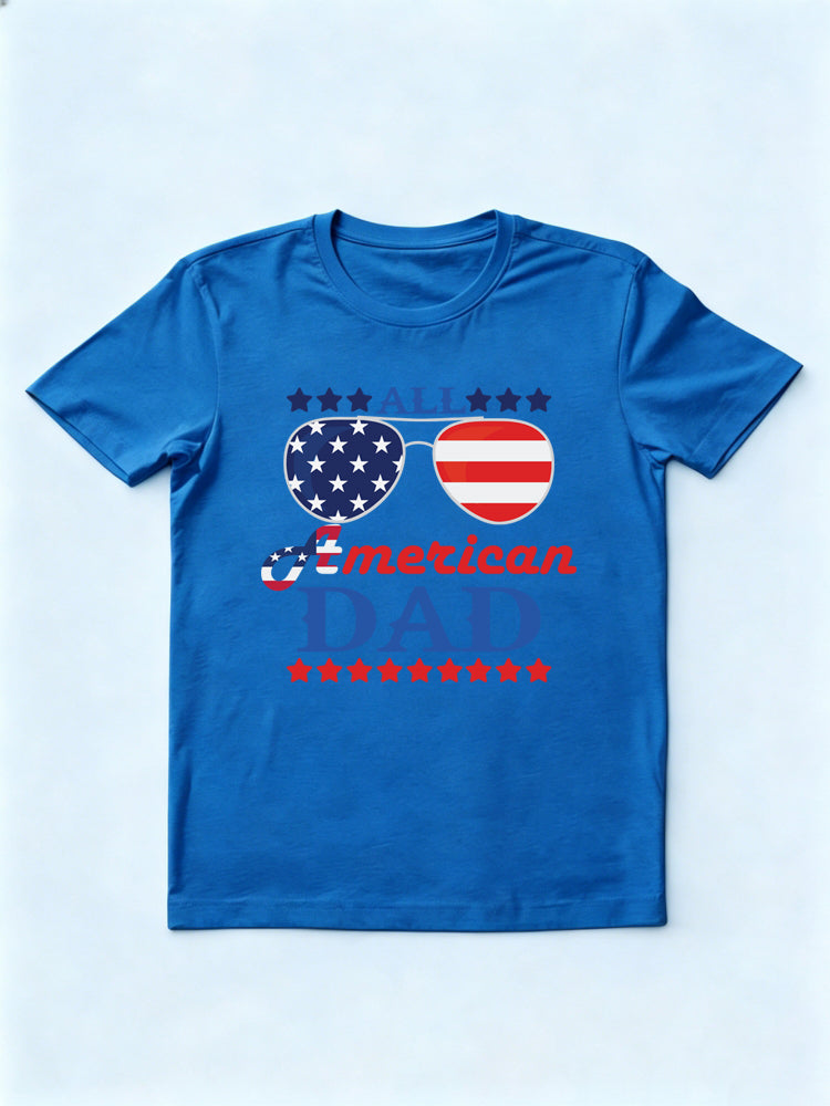 All American Dad 4th of July Gift T-shirt