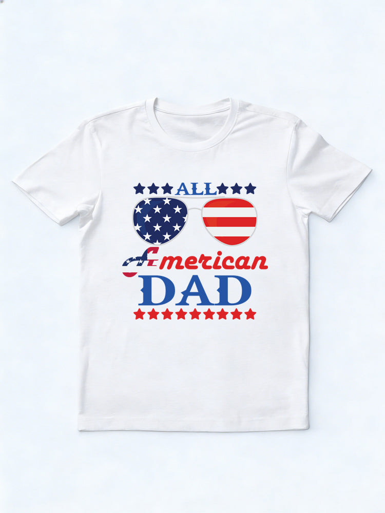All American Dad 4th of July Gift T-shirt