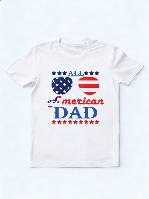 All American Dad 4th of July Gift T-shirt