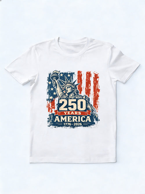 America 250 Years 4th of July Gift T-shirt
