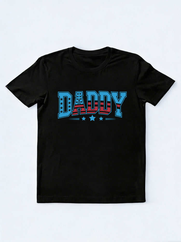 America Daddy 4th of July Gift T-shirt