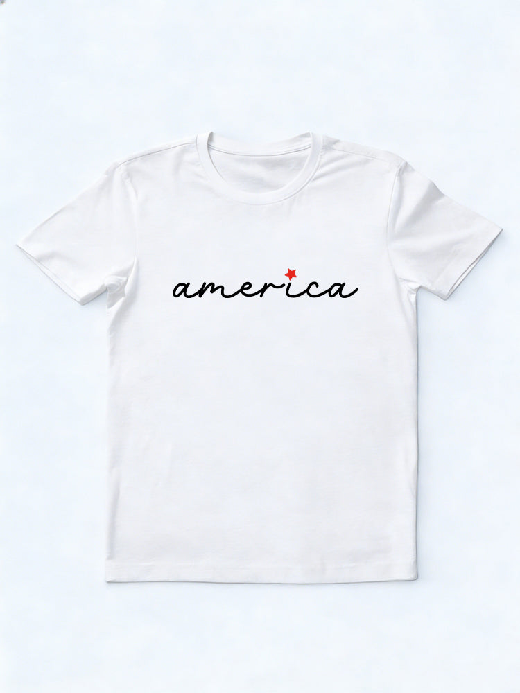 America Patriotic Independence Day 4th of July Gift T-shirt