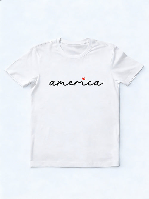 America Patriotic Independence Day 4th of July Gift T-shirt