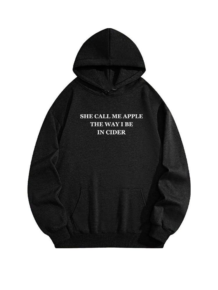 Apple in Cider Merry Christmas Season Vibe Hoodie