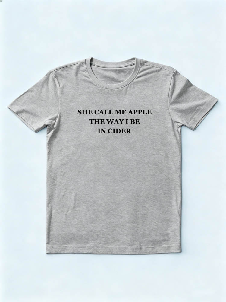 Apple in Cider Merry Christmas Season Vibe T-shirt