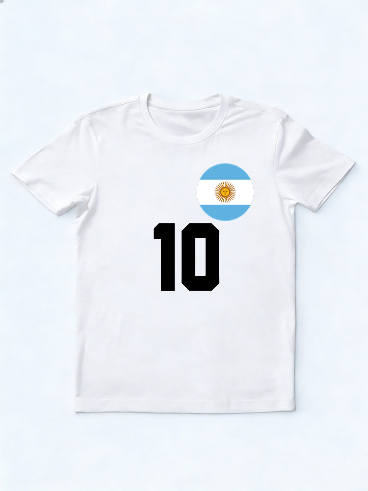 Argentina 10 Worldcup 2026 Champion MVP Player T-shirt