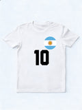 Argentina 10 Worldcup 2026 Champion MVP Player T-shirt